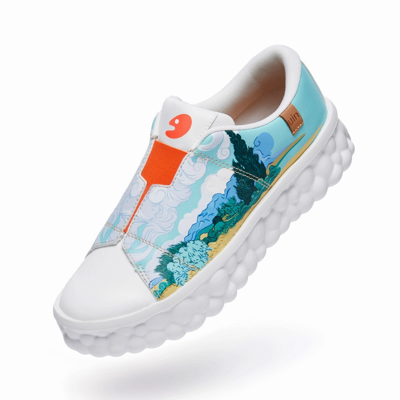 Van Gogh Wheatfield with Cypresses Las Ramblas Men Osiris Skate