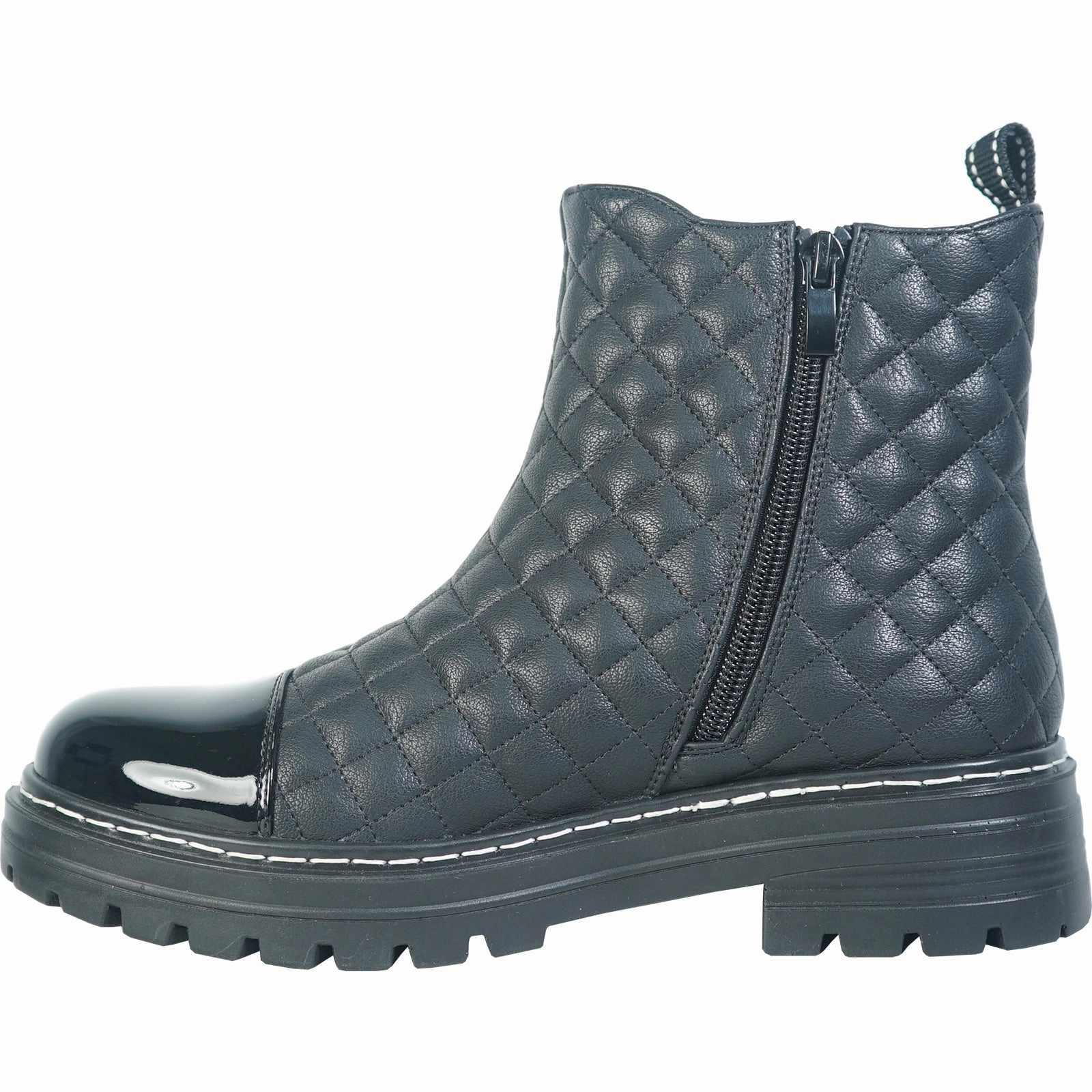 Versatile Chelsea Boots VANGELO Canada Women Boot OY3401 Ankle Casual Boot Black