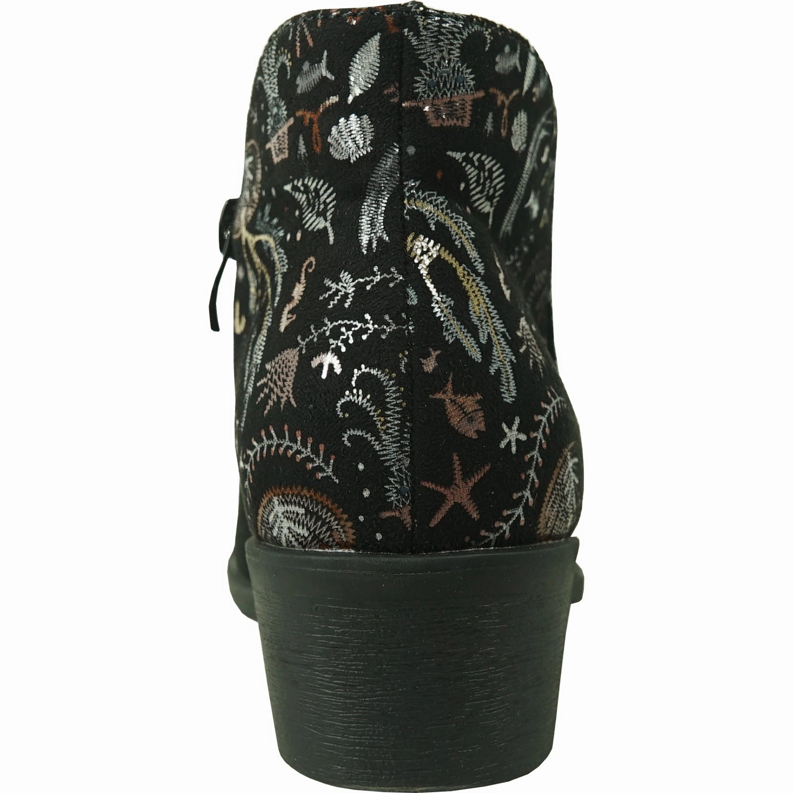 Shearling Lined Ankle Boots VANGELO Women Boot HF0400 Ankle Dress Boot Black