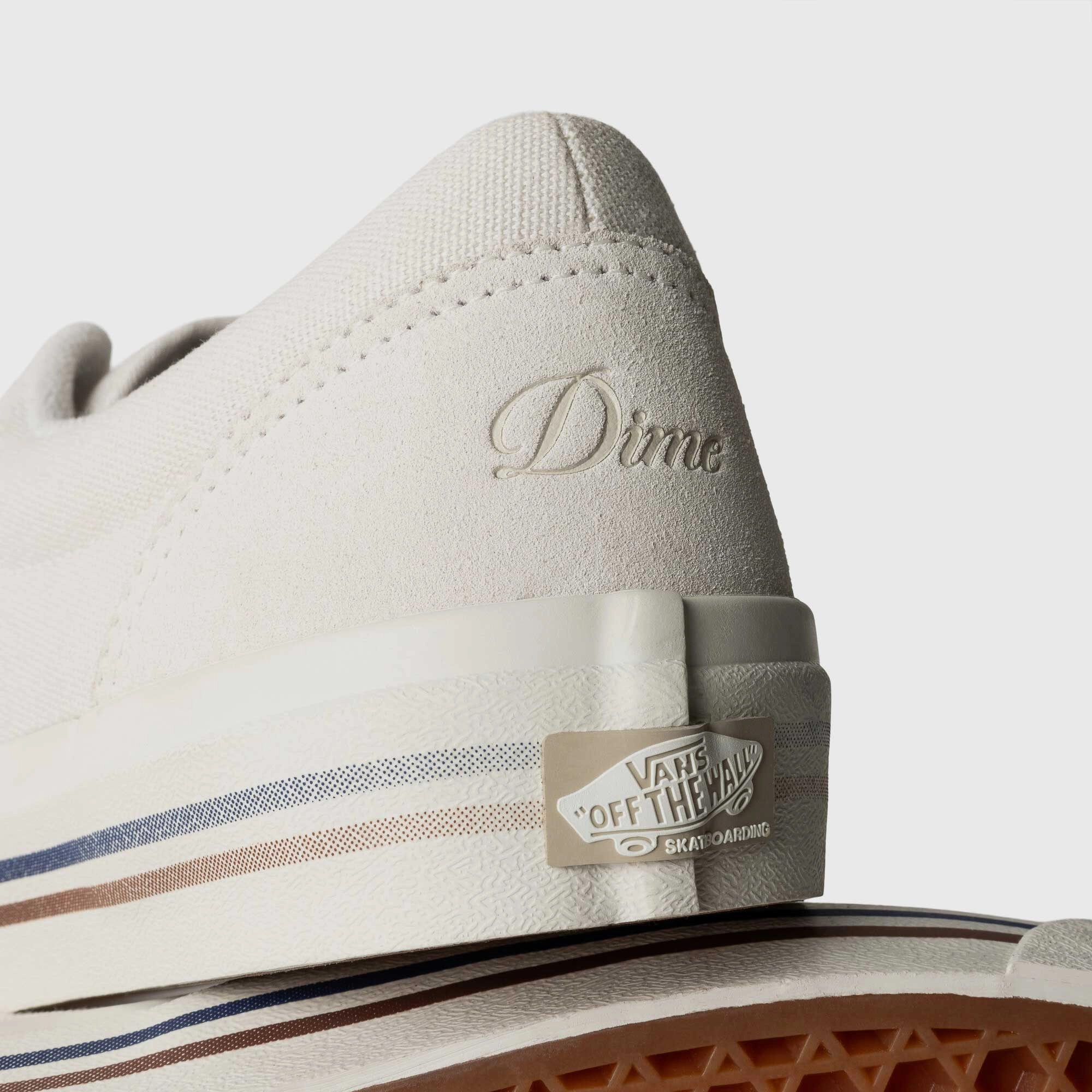 Vans - Dime Skate Era Stub Shoes - Dime Taupe Ways To Lace Skate