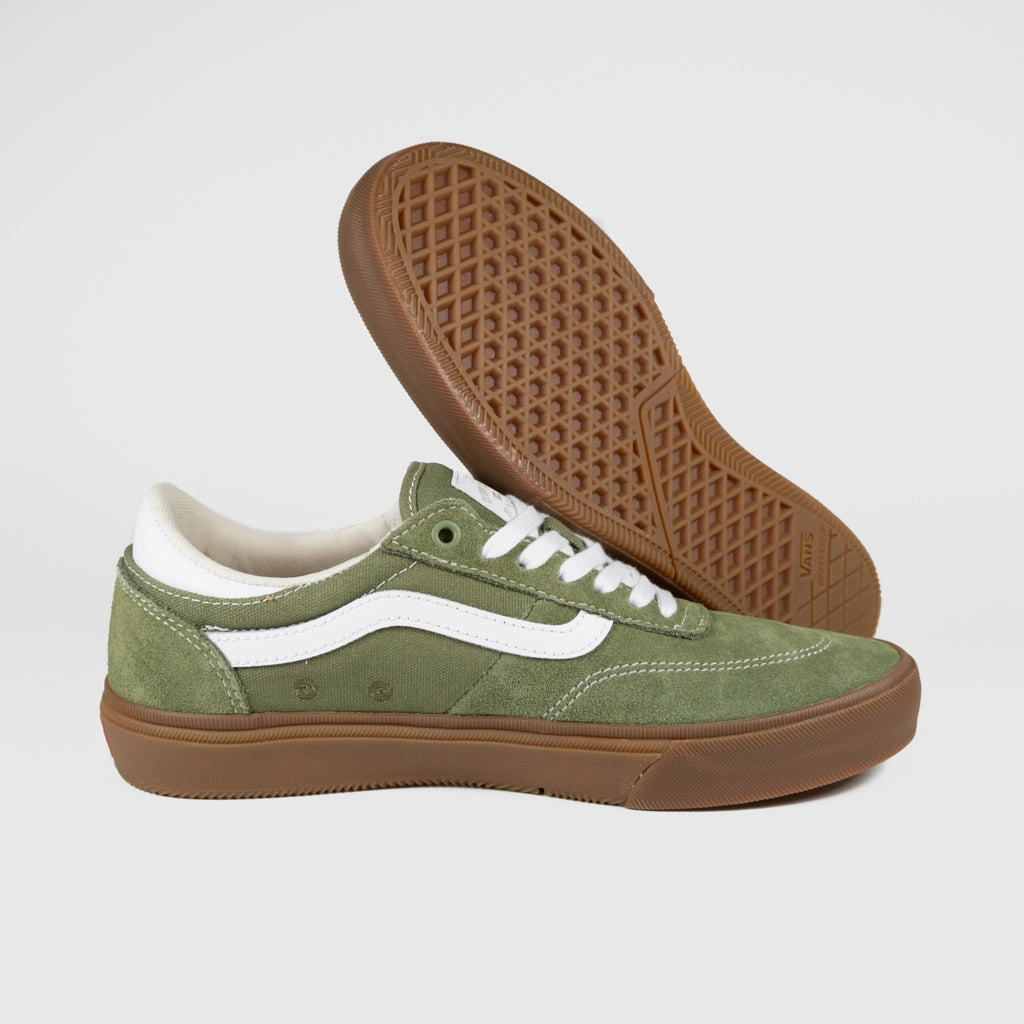 Vans - Skate Gilbert Crockett Shoes - Loden Green Chunky Skate Shoes 90s