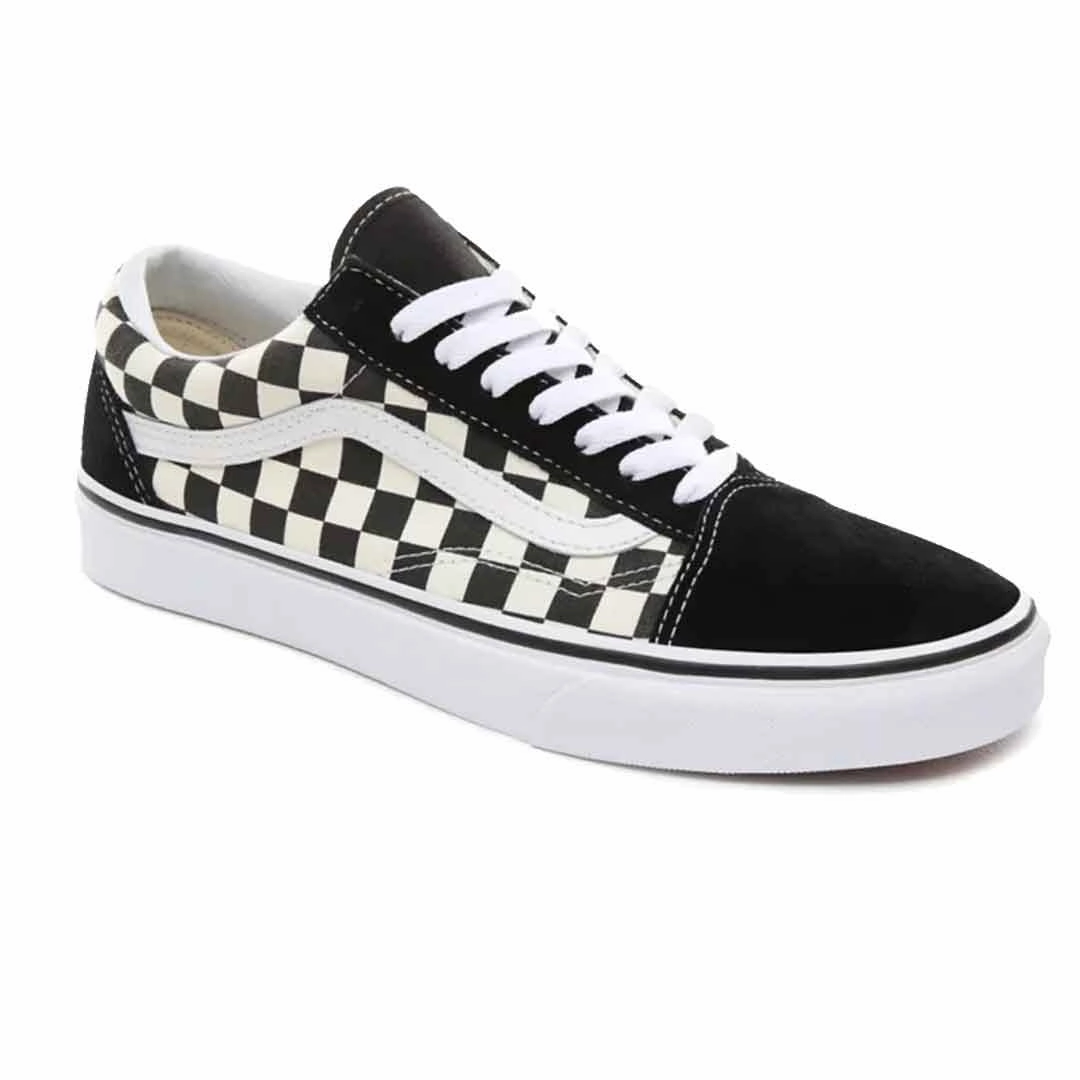 Academy Skate Vans - Unisex Primary Check Old Skool Shoes (38G1P0S)