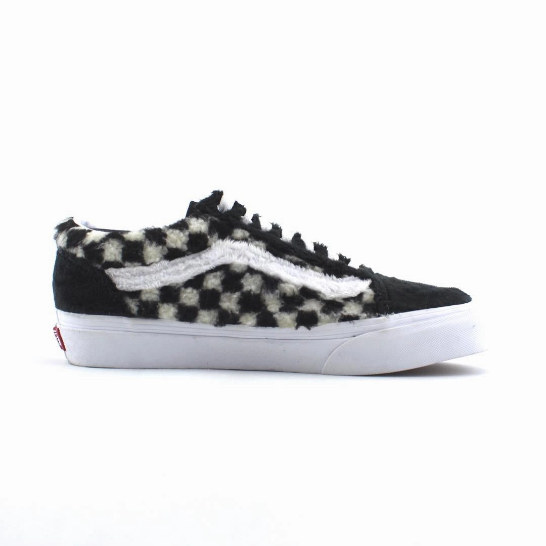 VANS SHERPA FAUX FUR CHECKERBOARD Best Value Badminton Shoes