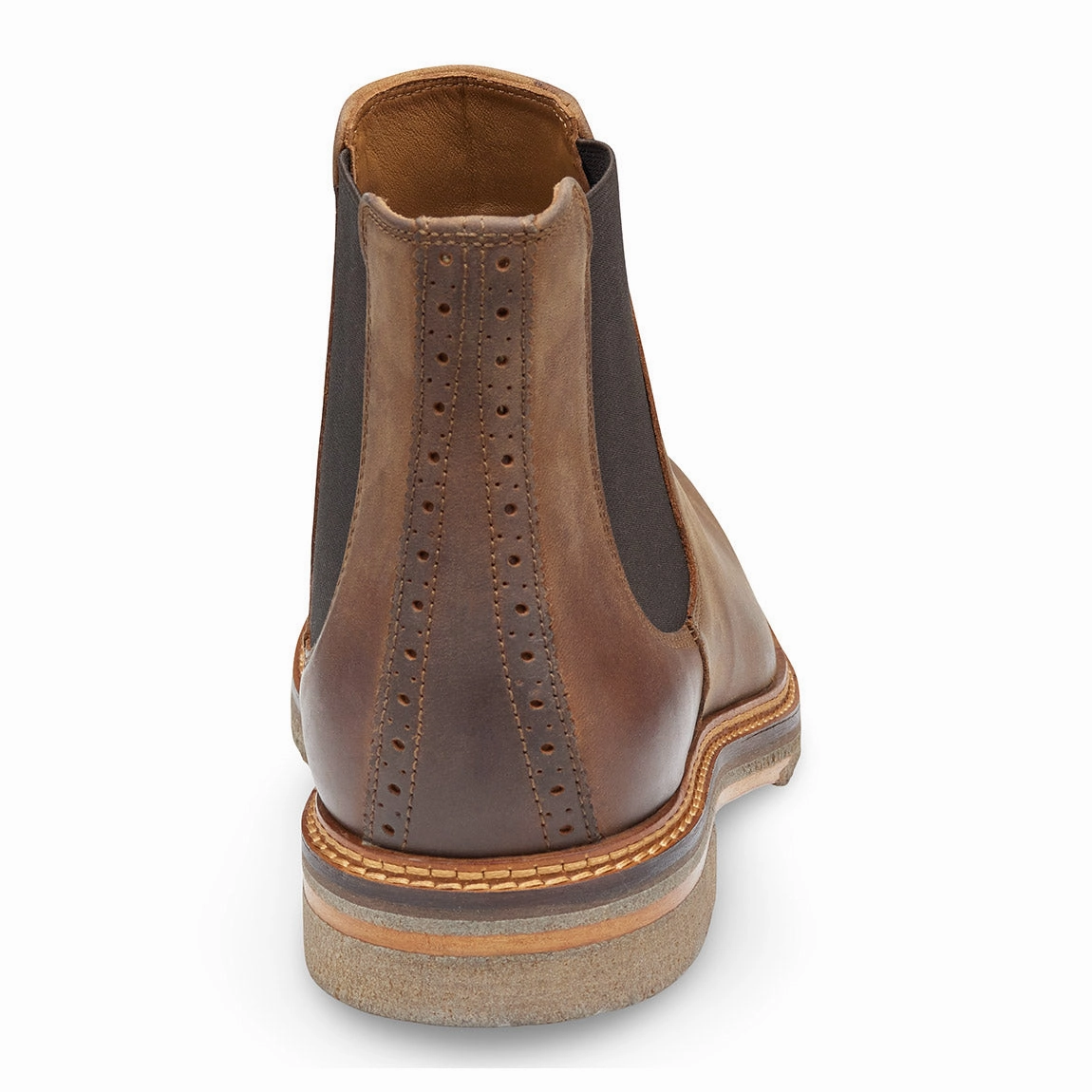 F-mode Water-resistant Fabric/leather Flatform Chelsea Boots Calder Chelsea