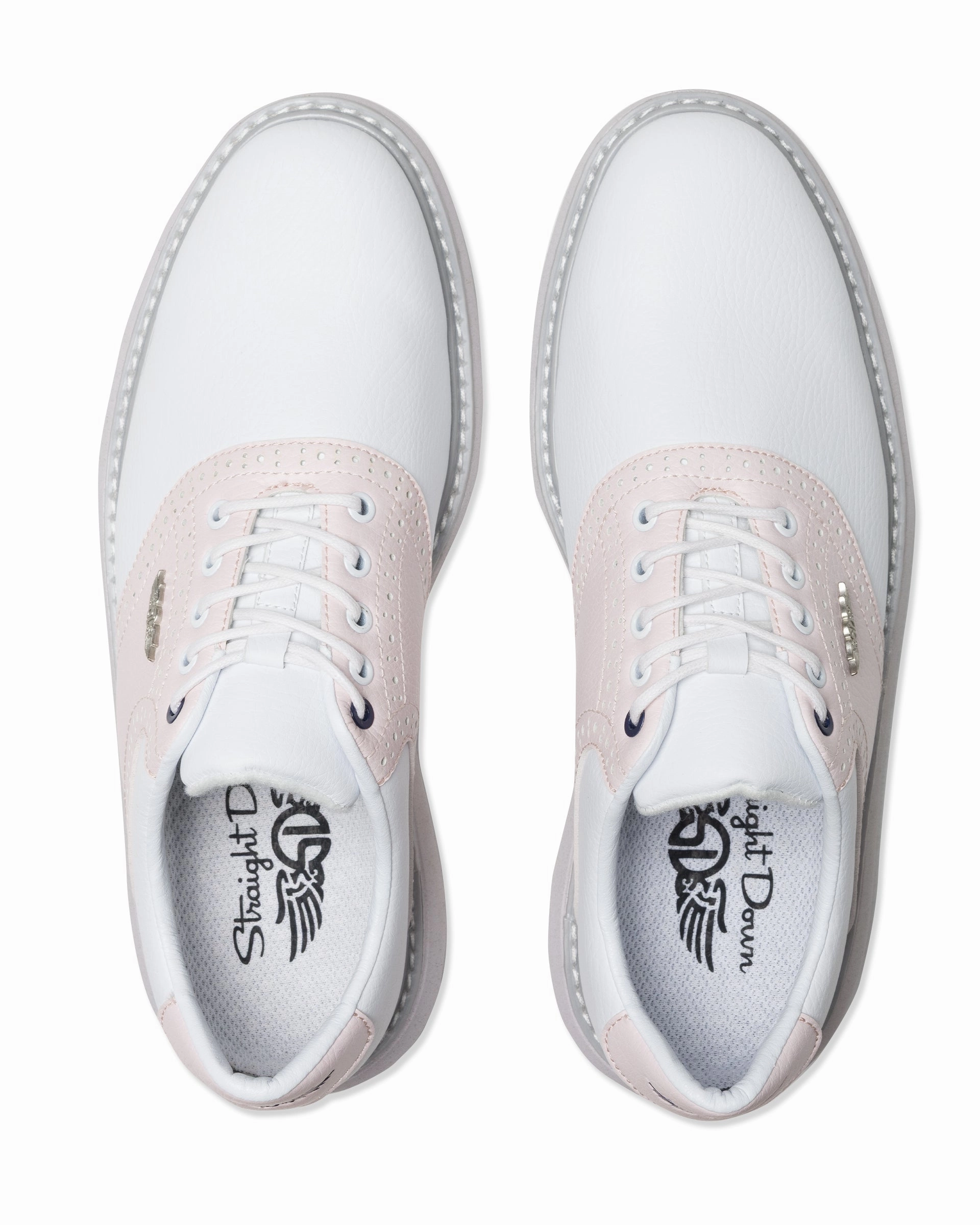 Costco Golf Victory Classic Shoe - White Pink