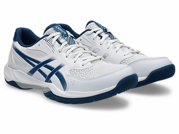 Best Asics Running Shoes 2020 Asics Men's Gel-Rocket 12 Volleyball shoe - white/mako blue