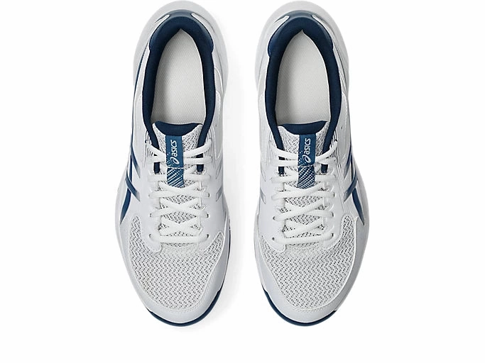 Asics Wrestling Mat Shoes Asics Men's Gel-Rocket 12 Volleyball shoe - white/mako blue