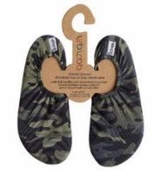 Slipfree Kid's Non Slip Shoes - Army Jr. Roof Walking