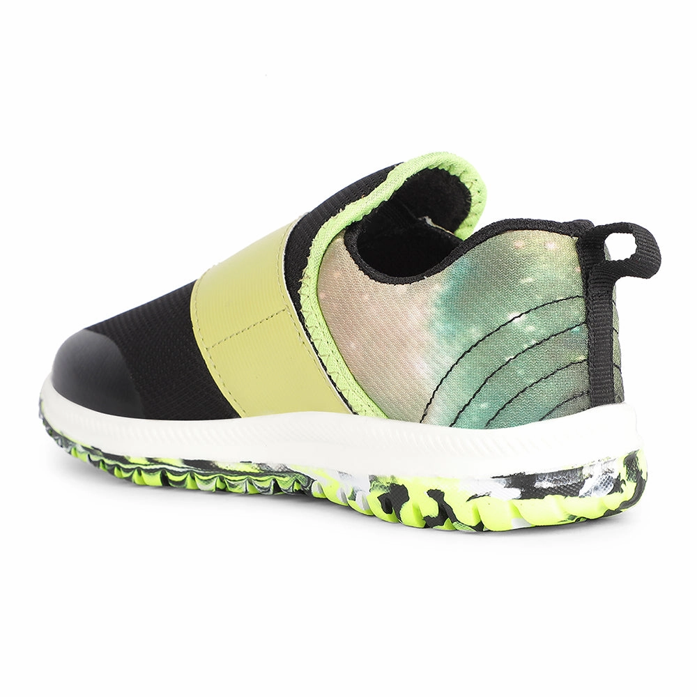 Lucy&Luke Sports Green Non Lacing Walking Shoes For Kids JAMON-E By Liberty Best Travel