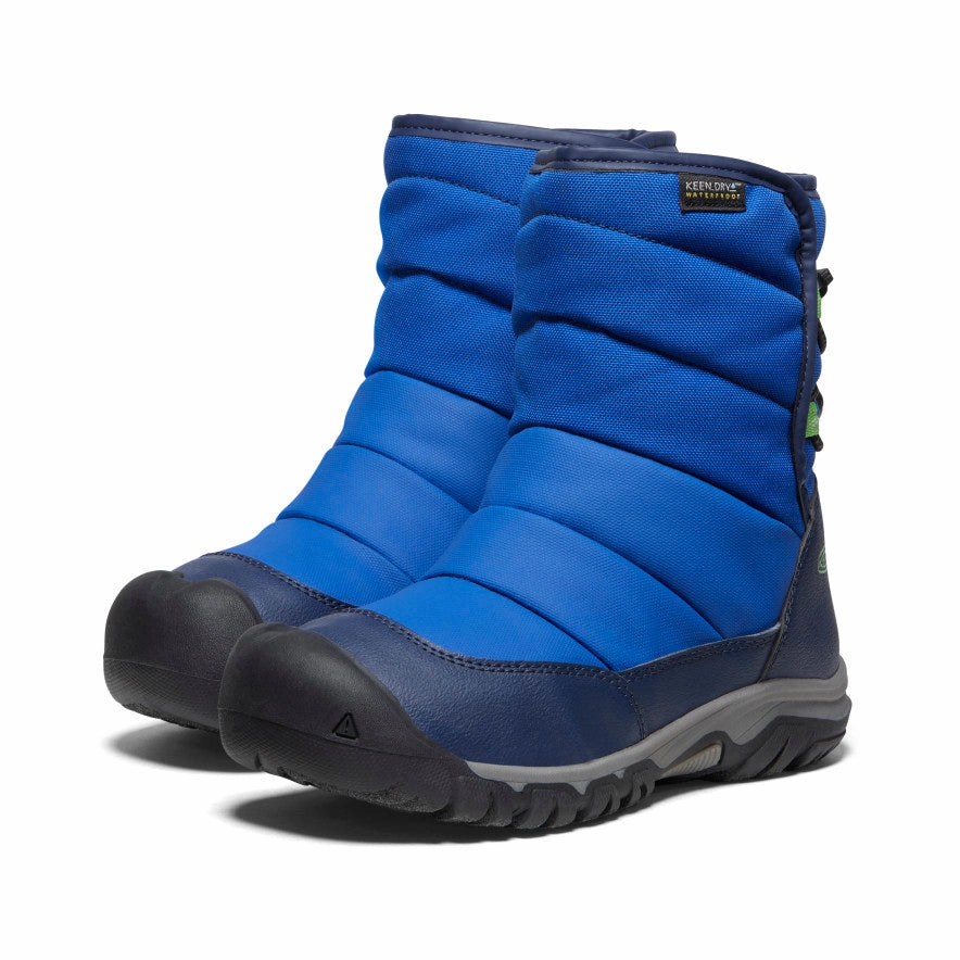 Big Kids' Puffrider Waterproof Winter Boot  |  Naval Academy/Surf Burton Moto Snow Boots
