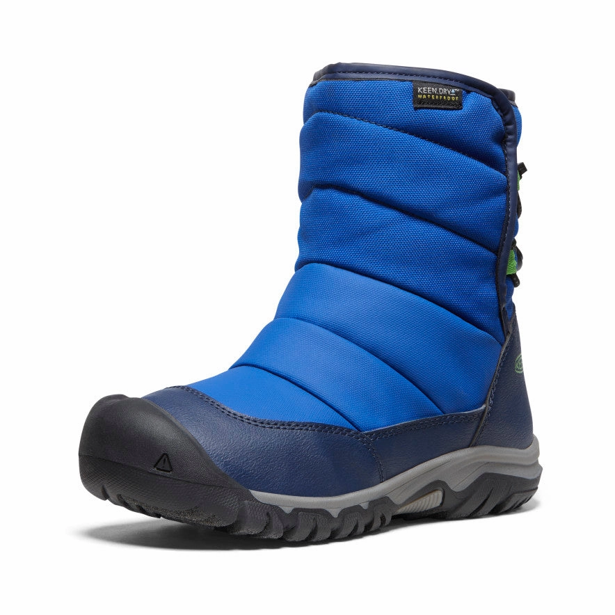 Big Kids' Puffrider Waterproof Winter Boot  |  Naval Academy/Surf Crampons For Snow Boots