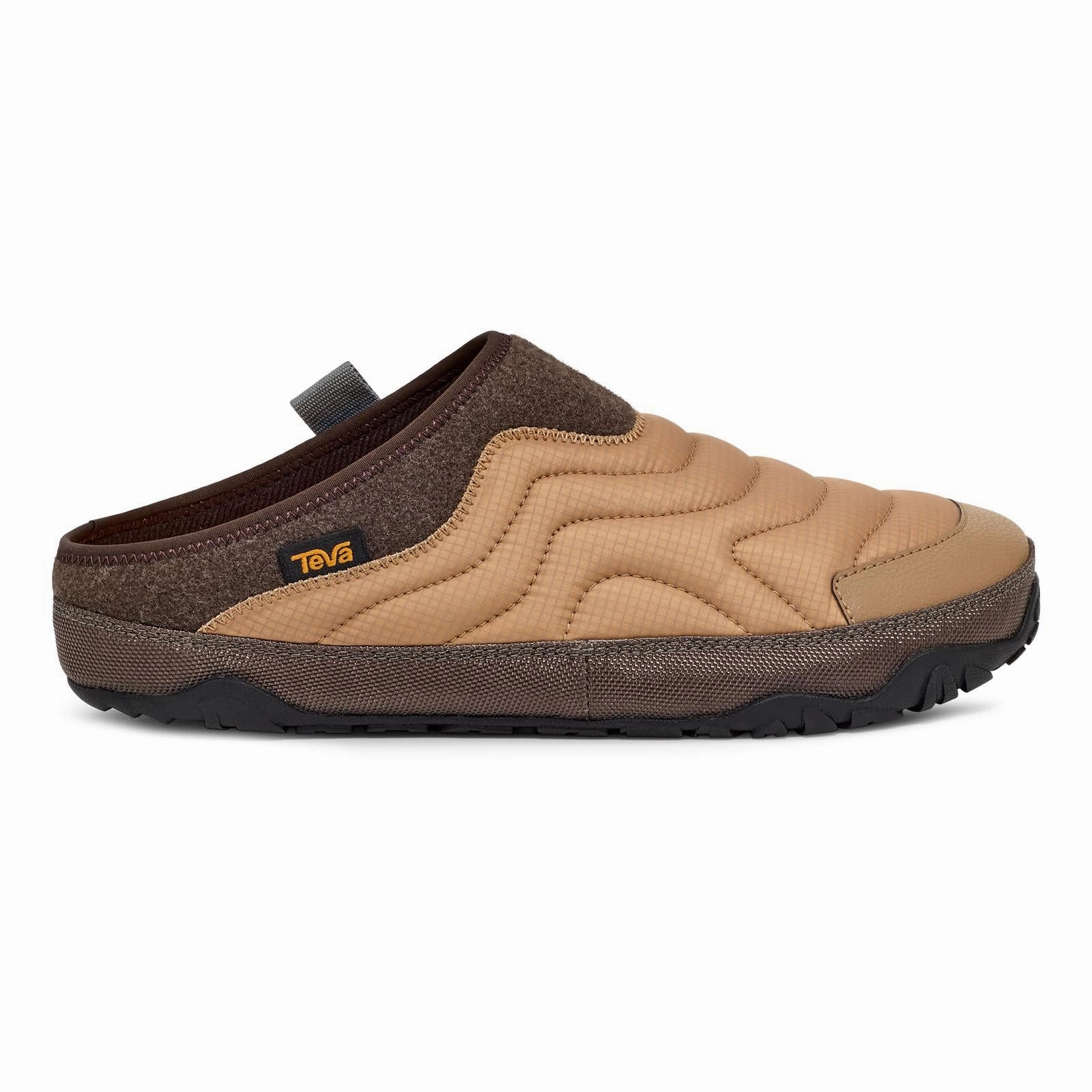 Teva Mens ReEMBER Terrain Padded Slip On Mule Slippers Nail Polish