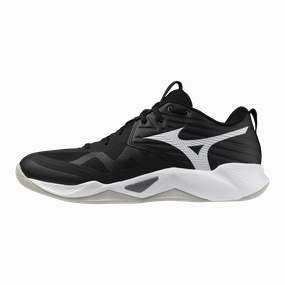 WAVE MOMENTUM PRO - Black / White (NEW) Hyperace Volleyball Shoes