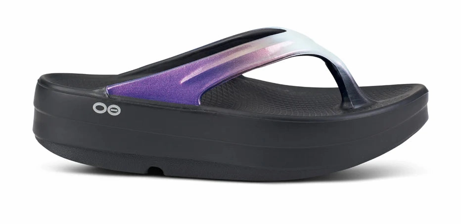Gumbies Flip Flops Oofos | OOmega OOlala Luxe Sandal | Womens | Calypso