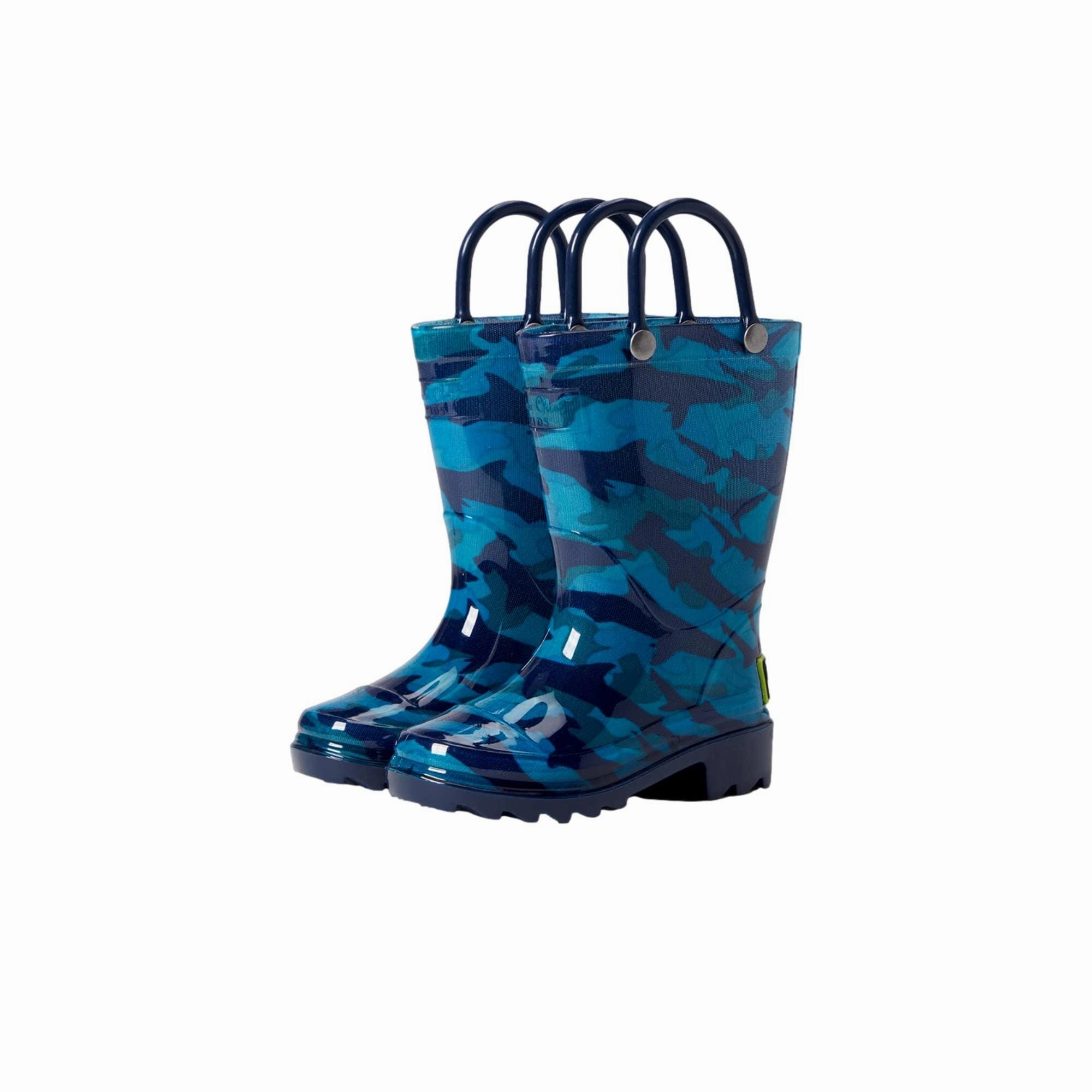 Chooka Eastlake Chelsea Rain Boots Western Chief Camo Shark PVC Rain Boot Blue  24126217P Toddler