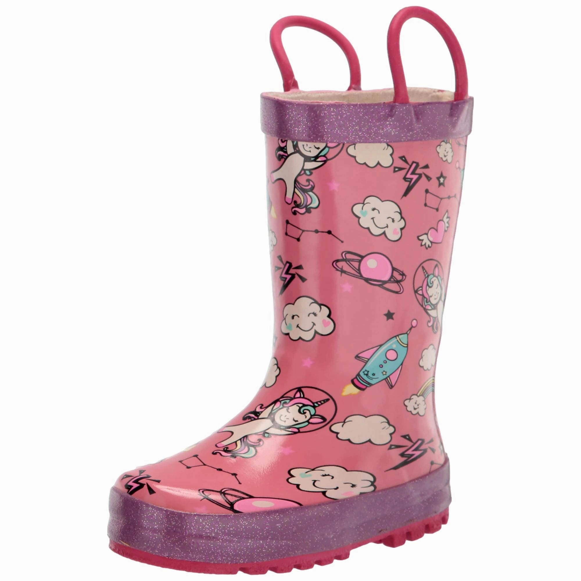 Rain Boots Ed Hardy Western Chief Planet Play Rain Boot Pink  24101867P Toddler