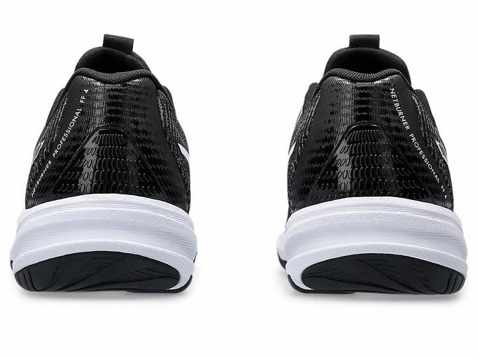 Asics Womens Netburner Professional FF 4 - Black/Black Asics Training Shoe