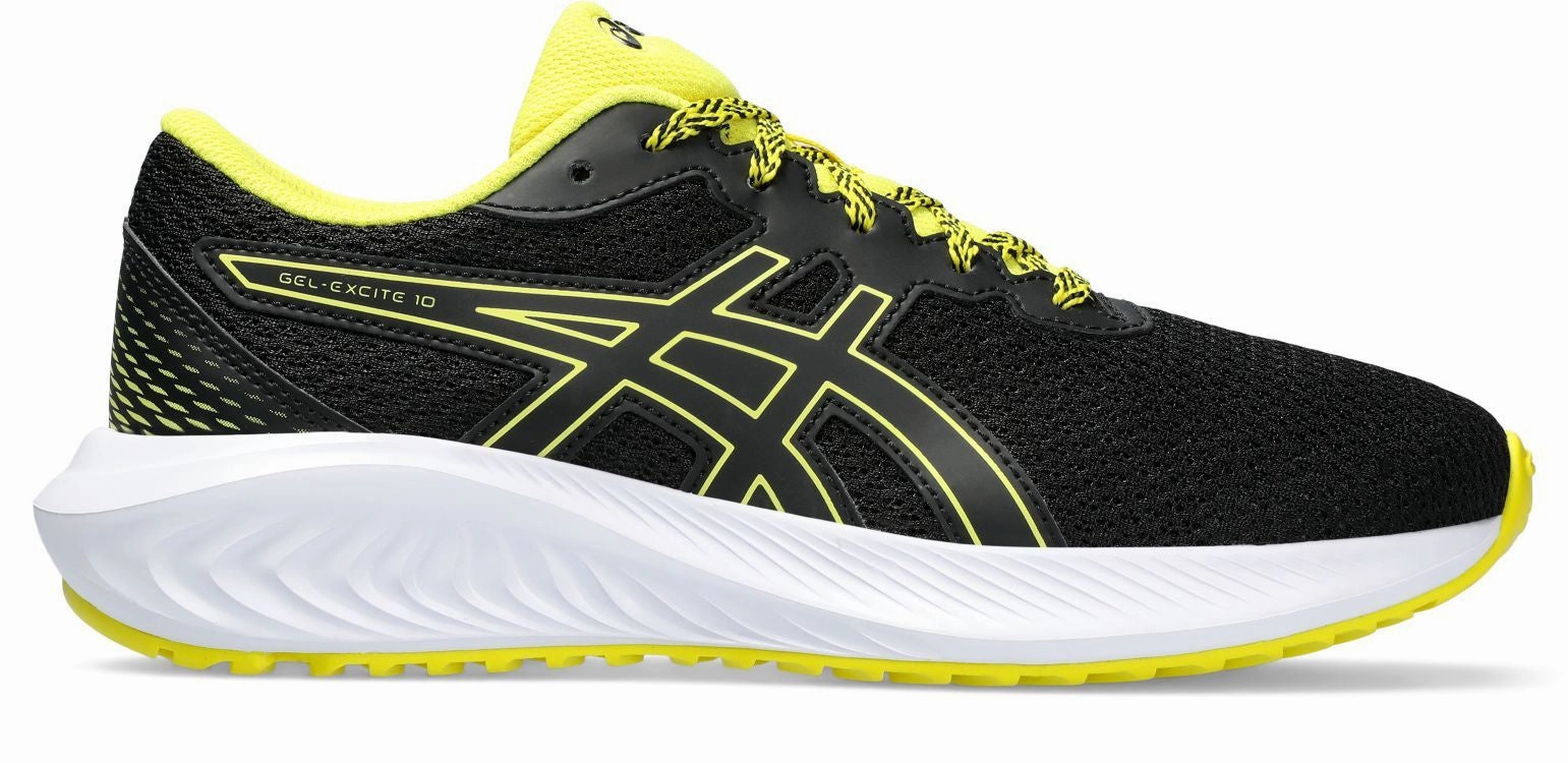 Asics Kids Gel - Excite 10 GS - Black/Bright Yellow Asics Tennis Shoes Explained