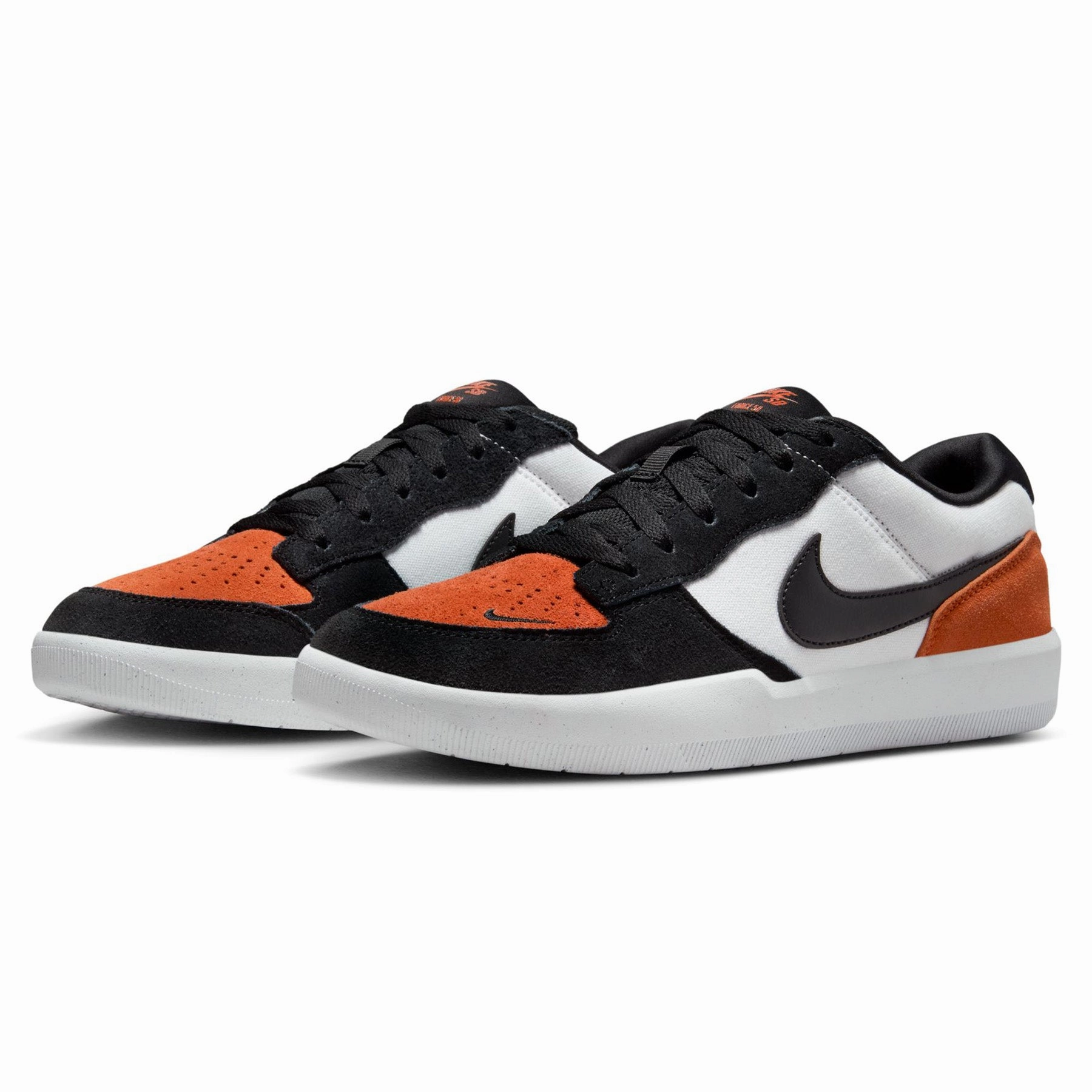 Nike SB Force 58 White/Black/Cosmic Clay Shattered Backboard Nike Air Golf Shoes