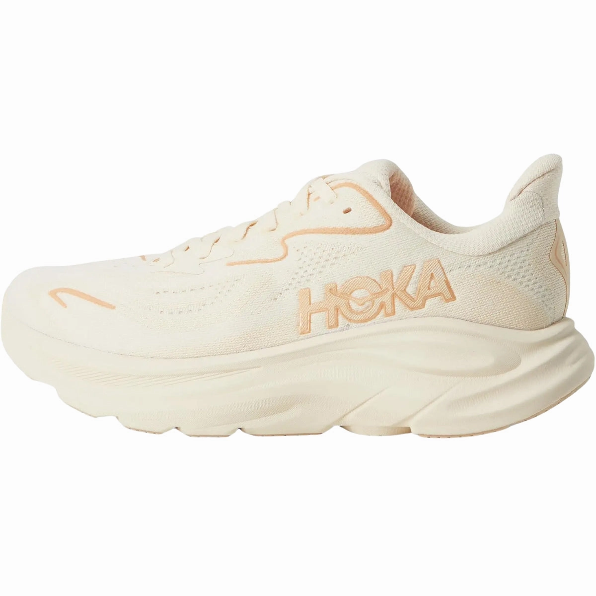 Women's - HOKA Clifton 10 - Vanilla/Birch Best Crossfit Training Shoes