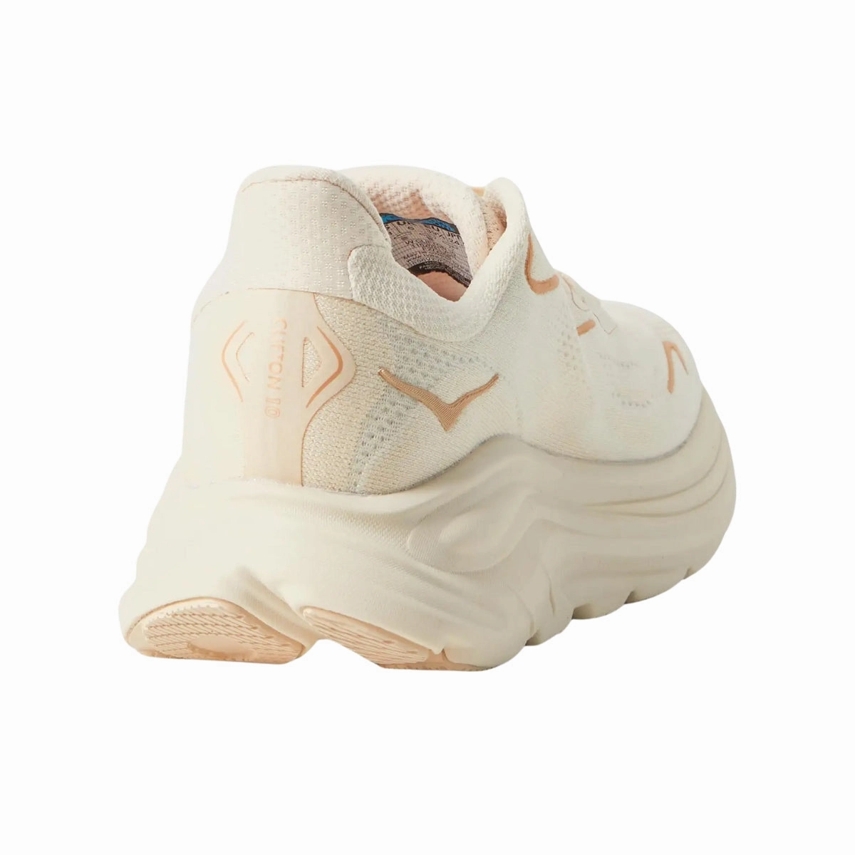 Most Supportive Training Shoes Women's - HOKA Clifton 10 - Vanilla/Birch