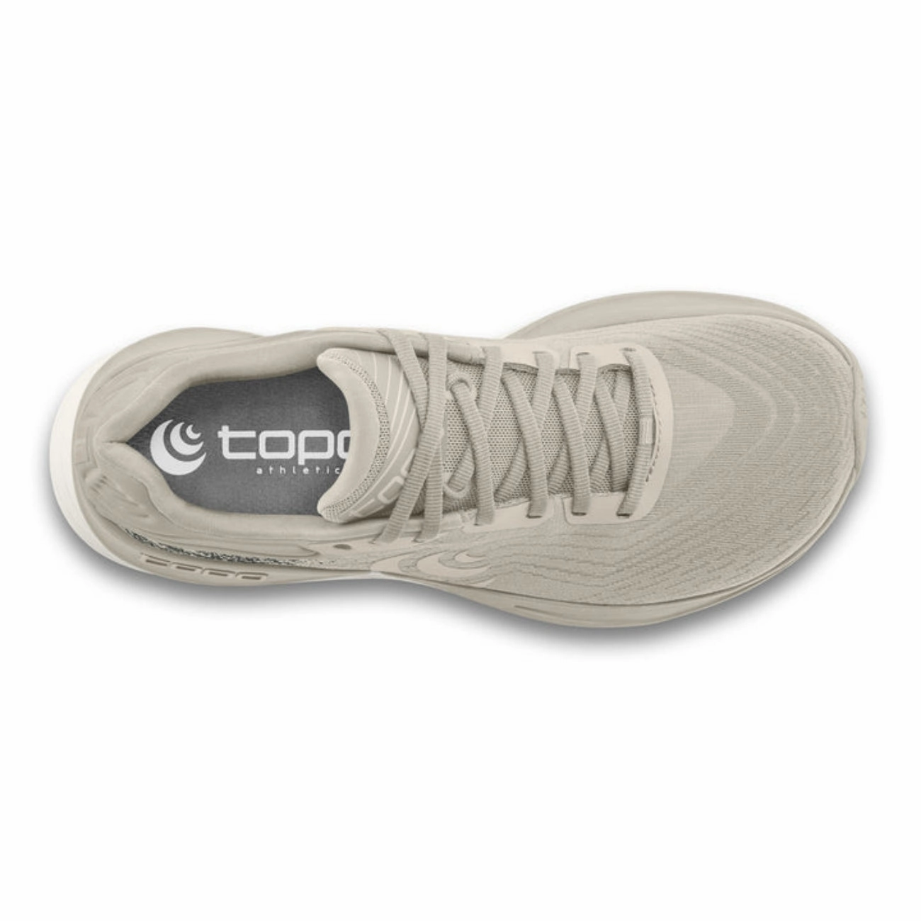 Women's - Topo Ultrafly 5 - Tan/White Training Vs Running Shoes