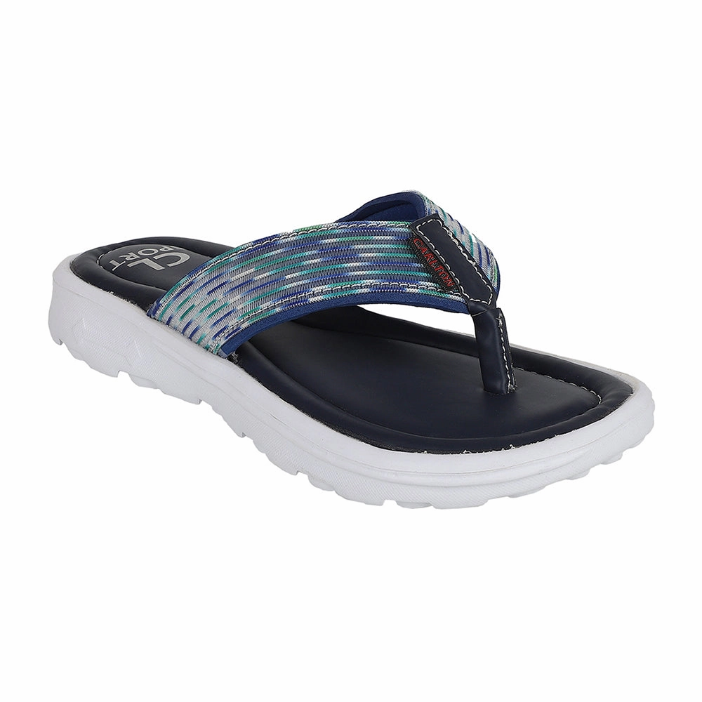 Women's Patterned Thong Comfort Flip-Flops Ladies Leather Flip Flops