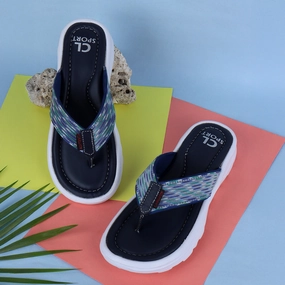 Women's Patterned Thong Comfort Flip-Flops Fish Shaped Flip Flops