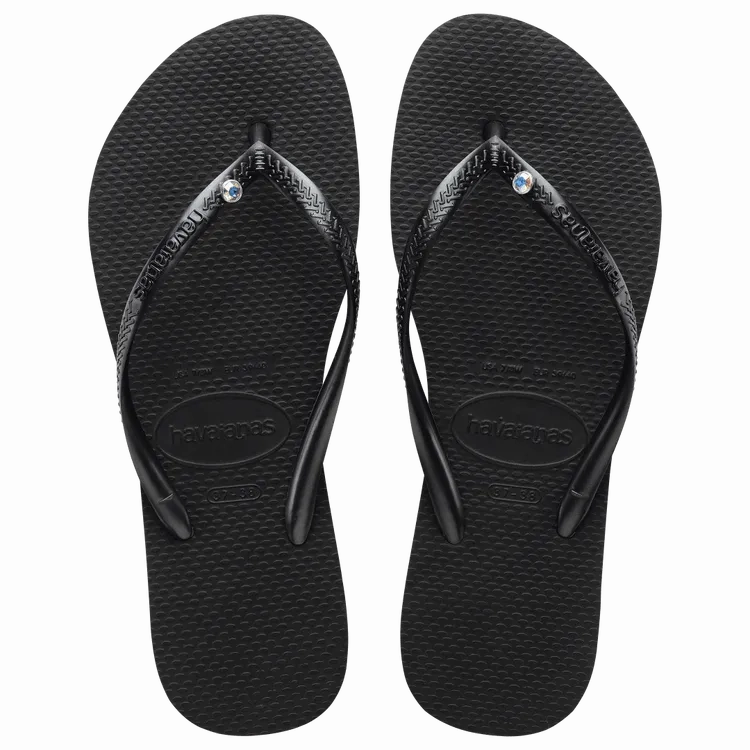 Summertime Flip Flops Women's Slim Crystal SW II