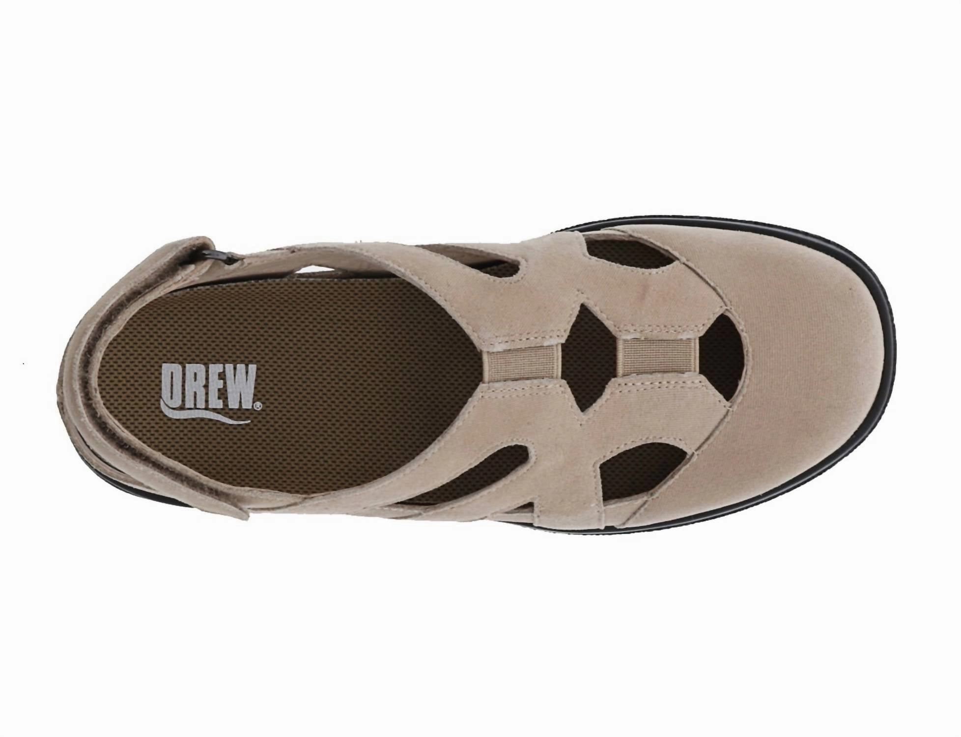 Women's Smiles Casual Sandal In Taupe Microdot Rose Ankle Boots