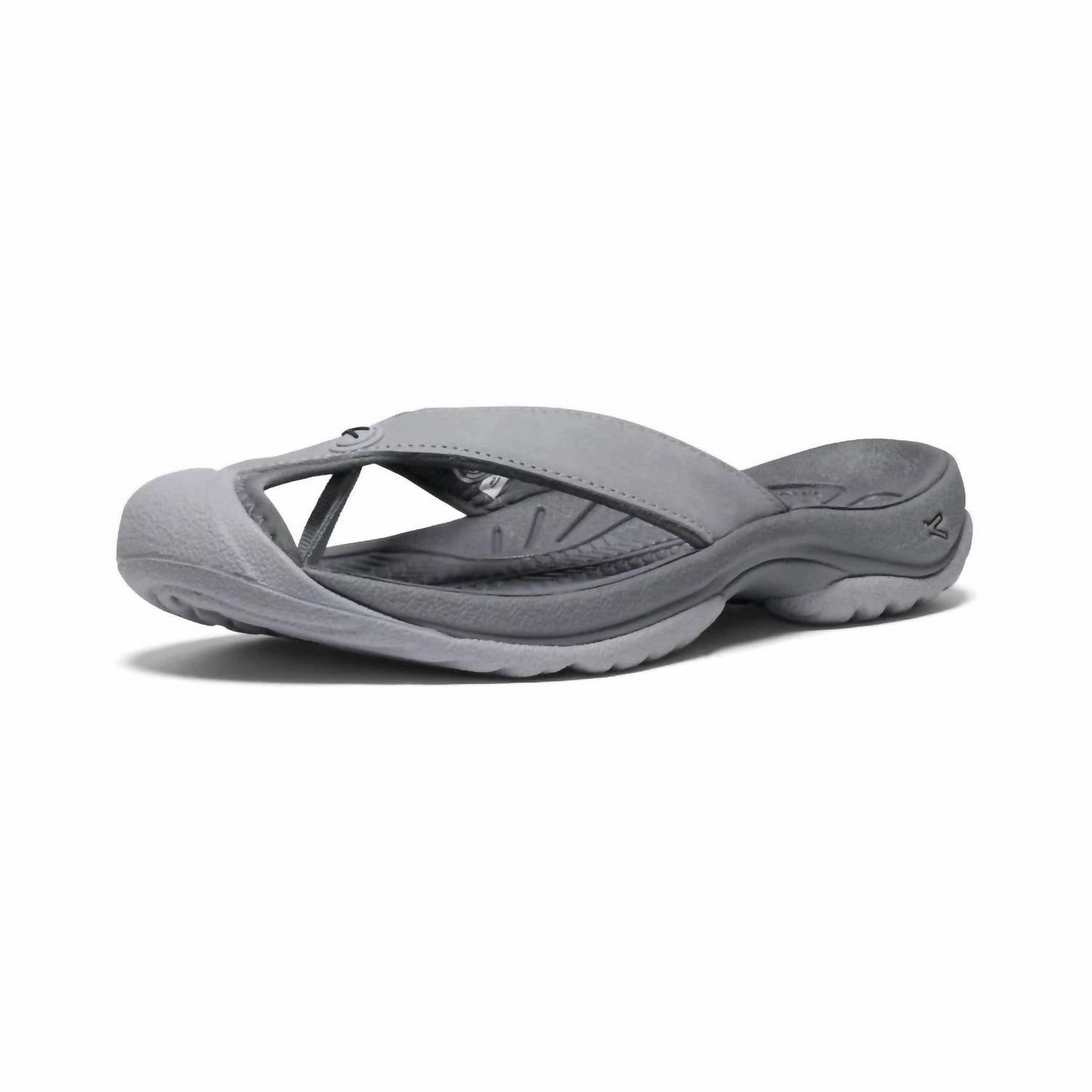 Women's Waimea Leather Closed Flip-Flop In Alloy Vulcan Flip Flops