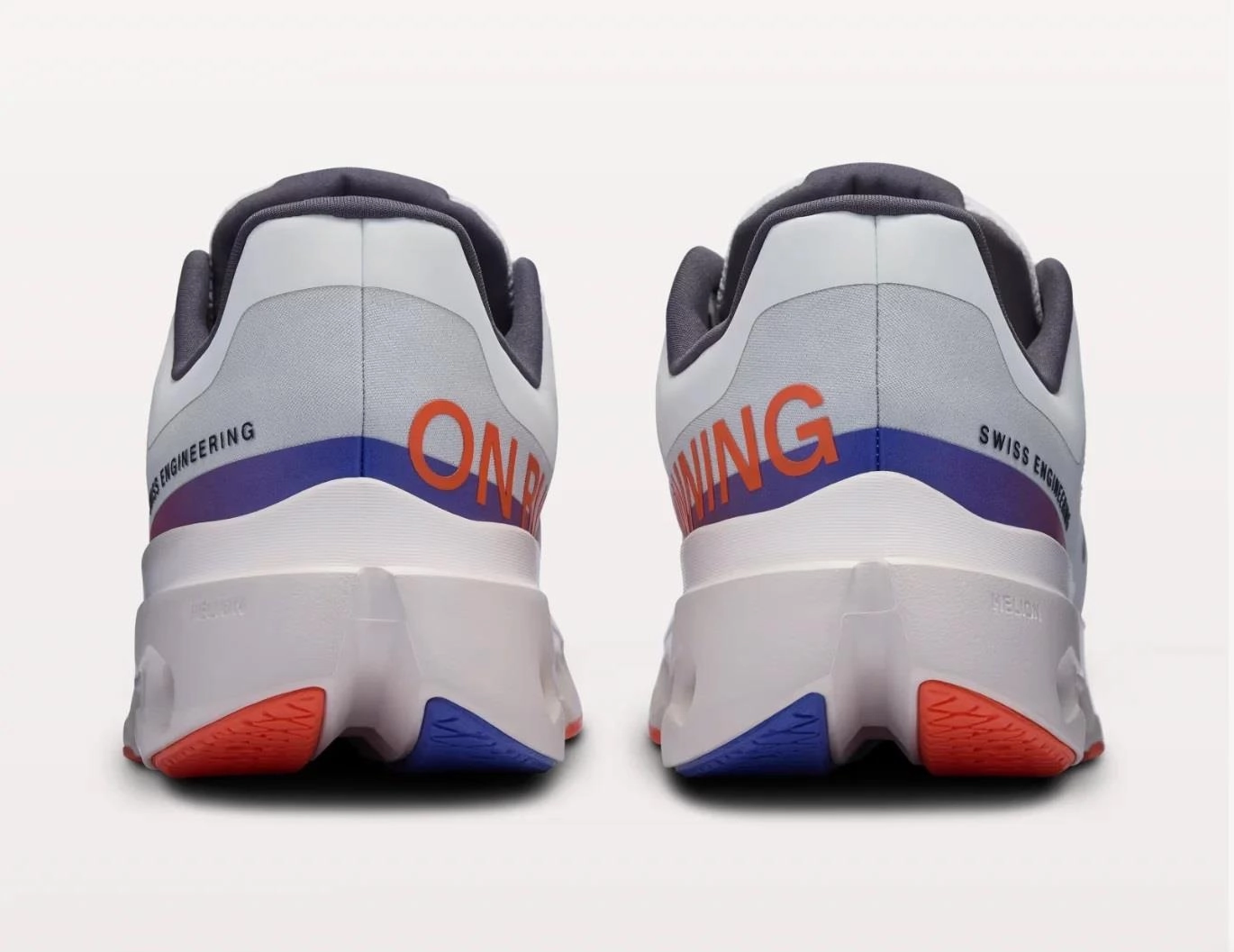 Nike Trainer Shoe Women's Wide Fit On Running QC Cloudsurfer Next Wide Training Sneakers - White/Flame