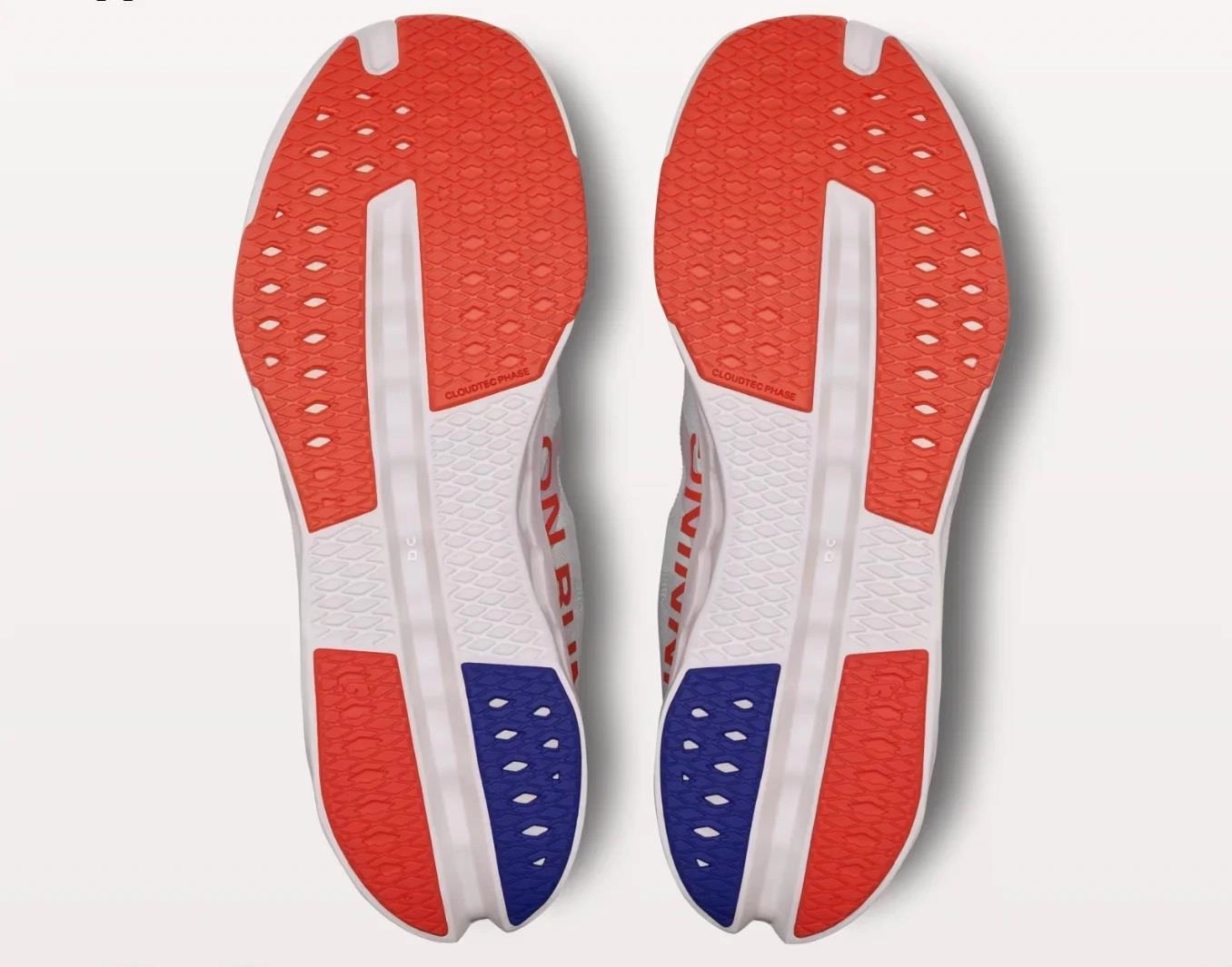 Running Shoes Vs Training Shoes Women's Wide Fit On Running QC Cloudsurfer Next Wide Training Sneakers - White/Flame