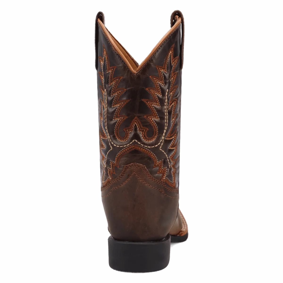 Jodhpur Boots 'Dan Post Boot Co' Kid's Dexter Cowboy Boot - Rust / Green