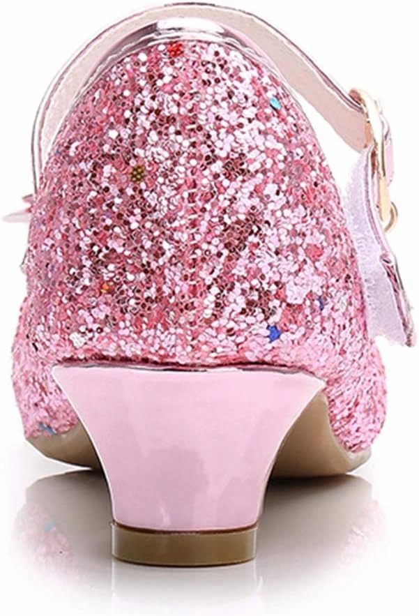 YING LAN Girls Cosplay Dress Wedding Party Shoes Glitter Sequins Low Heel Mary Jane Princess Shoes Asics Running Shoes Noosa Tri 14