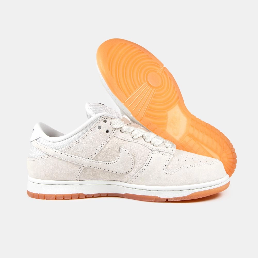 Nike SB - Pro B Dunk Low Shoes - Pale Ivory / Pale Ivory - Summit White - White Nike Running Shoes Downshifter